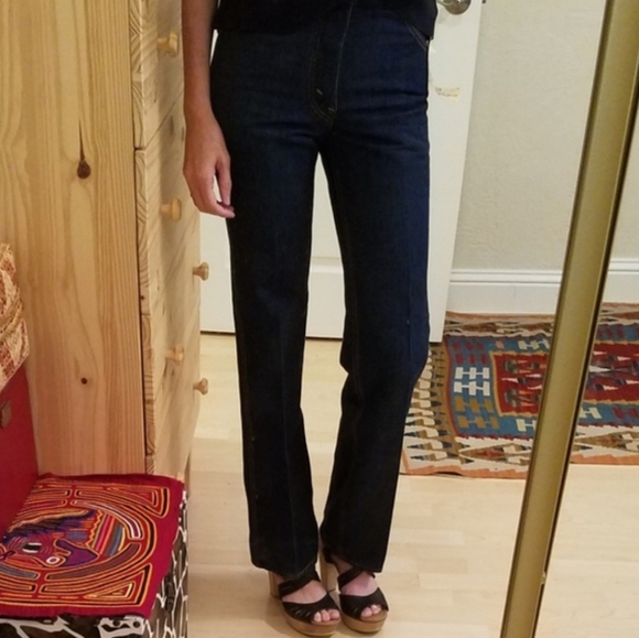 ❌SOLD❌ Vtg Movin On High Rise 70s Levi's 23/24 - Picture 8 of 8